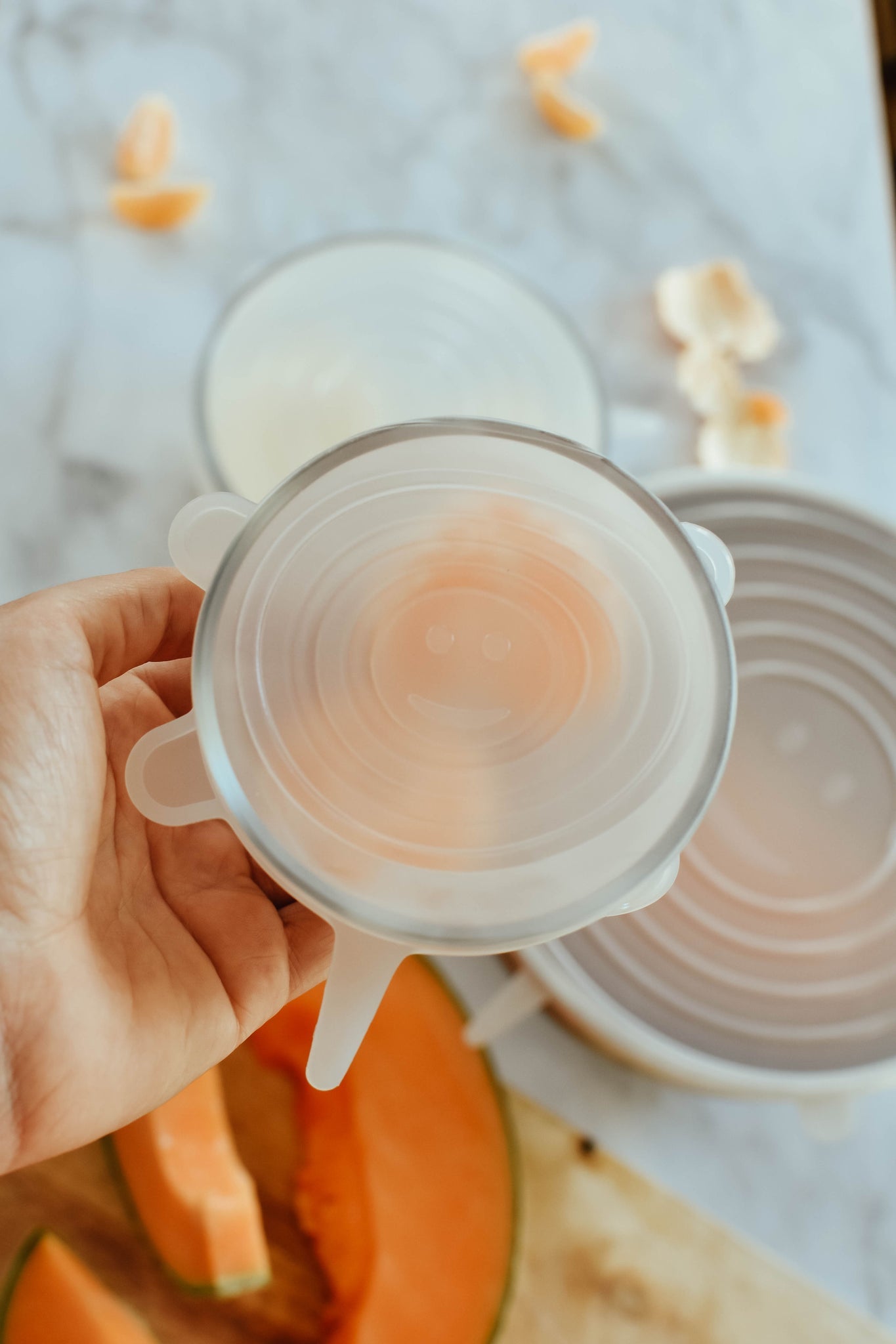 Reusable Silicone Lids - Set of 6