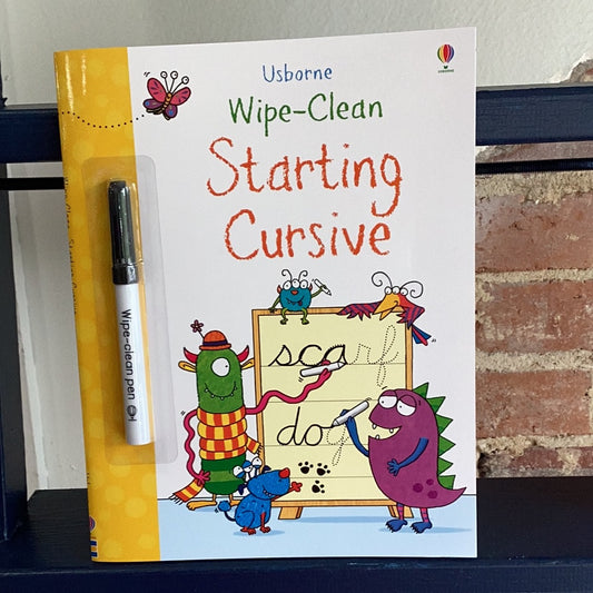 Wipe Clean Starting Cursive