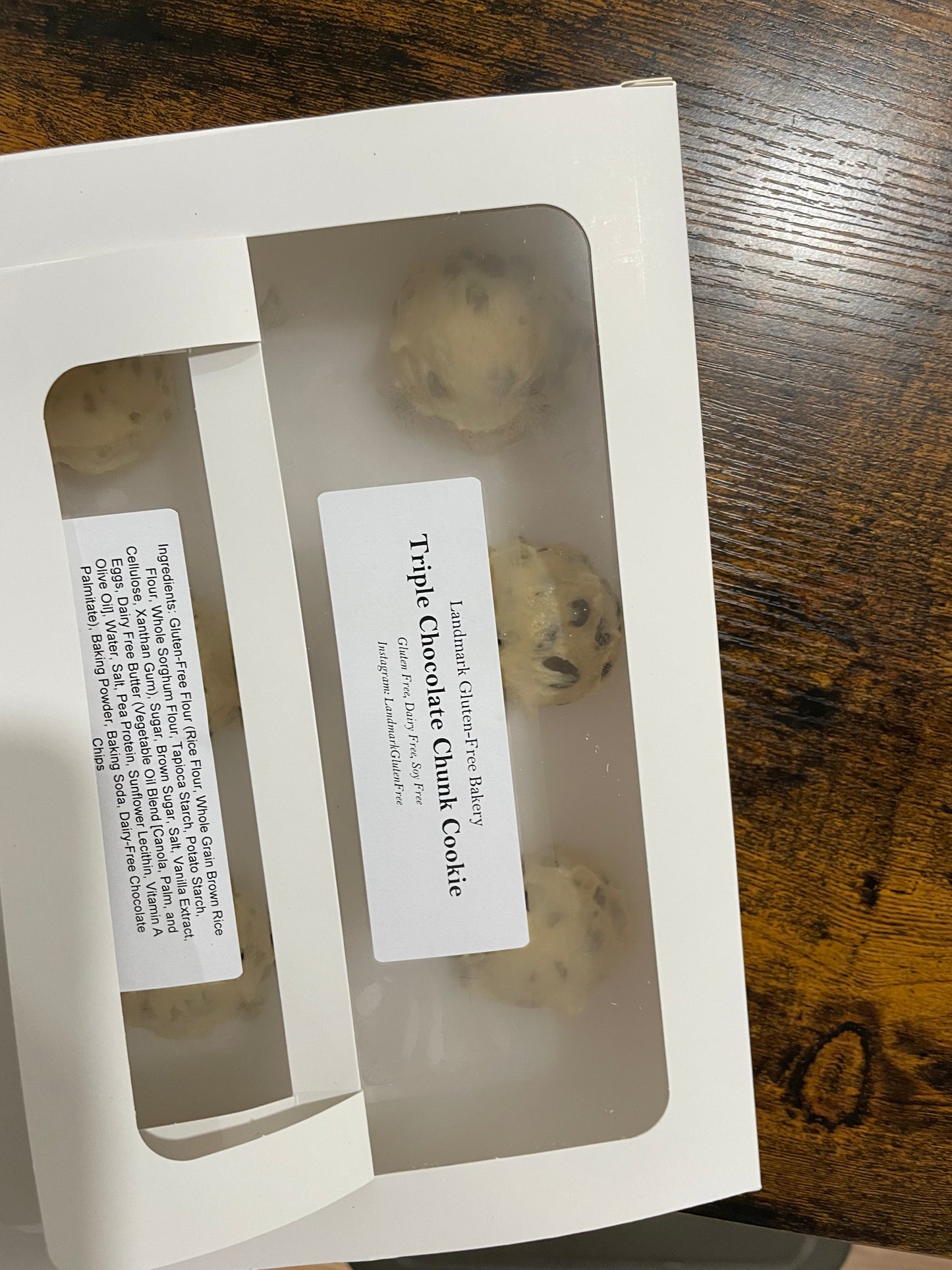 Take + Bake Gluten Free Chocolate Chip Cookie Dough