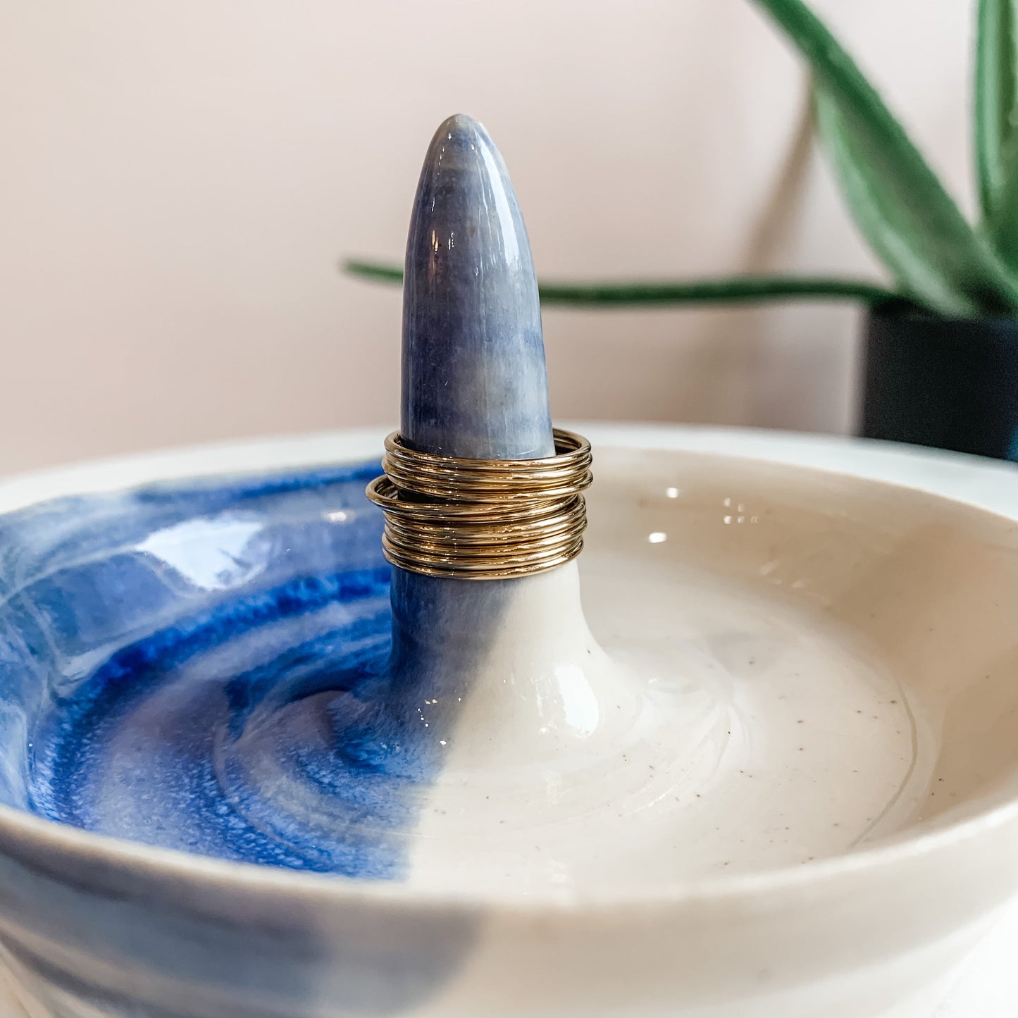 Gold Smooth Stacking Ring