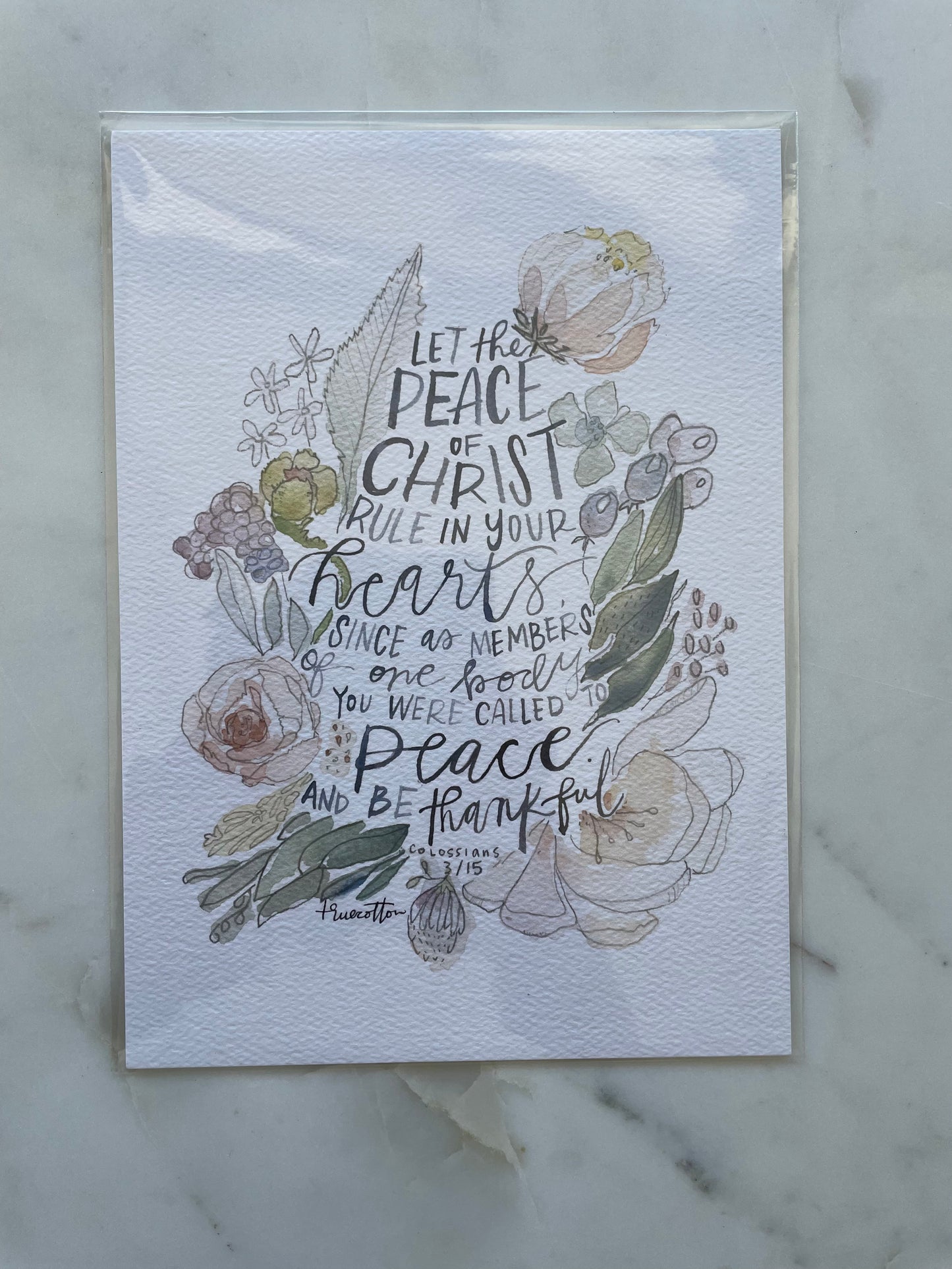 Colossians 3:15 Print