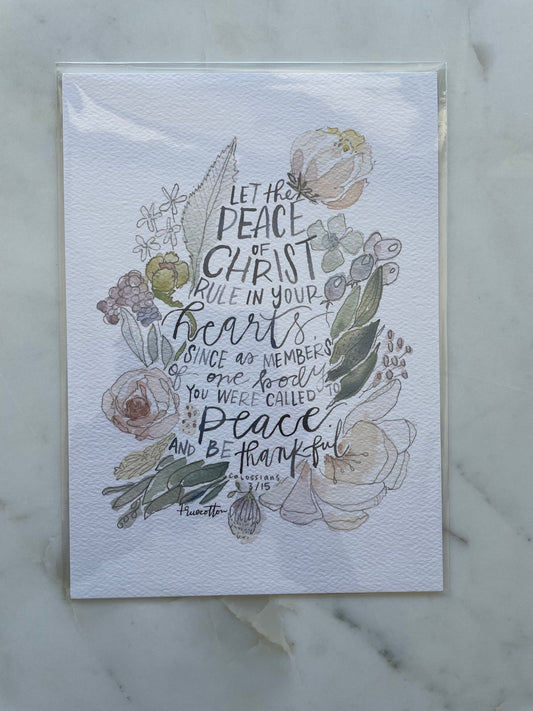 Colossians 3:15 Print