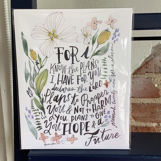 Jeremiah 29:11 Print