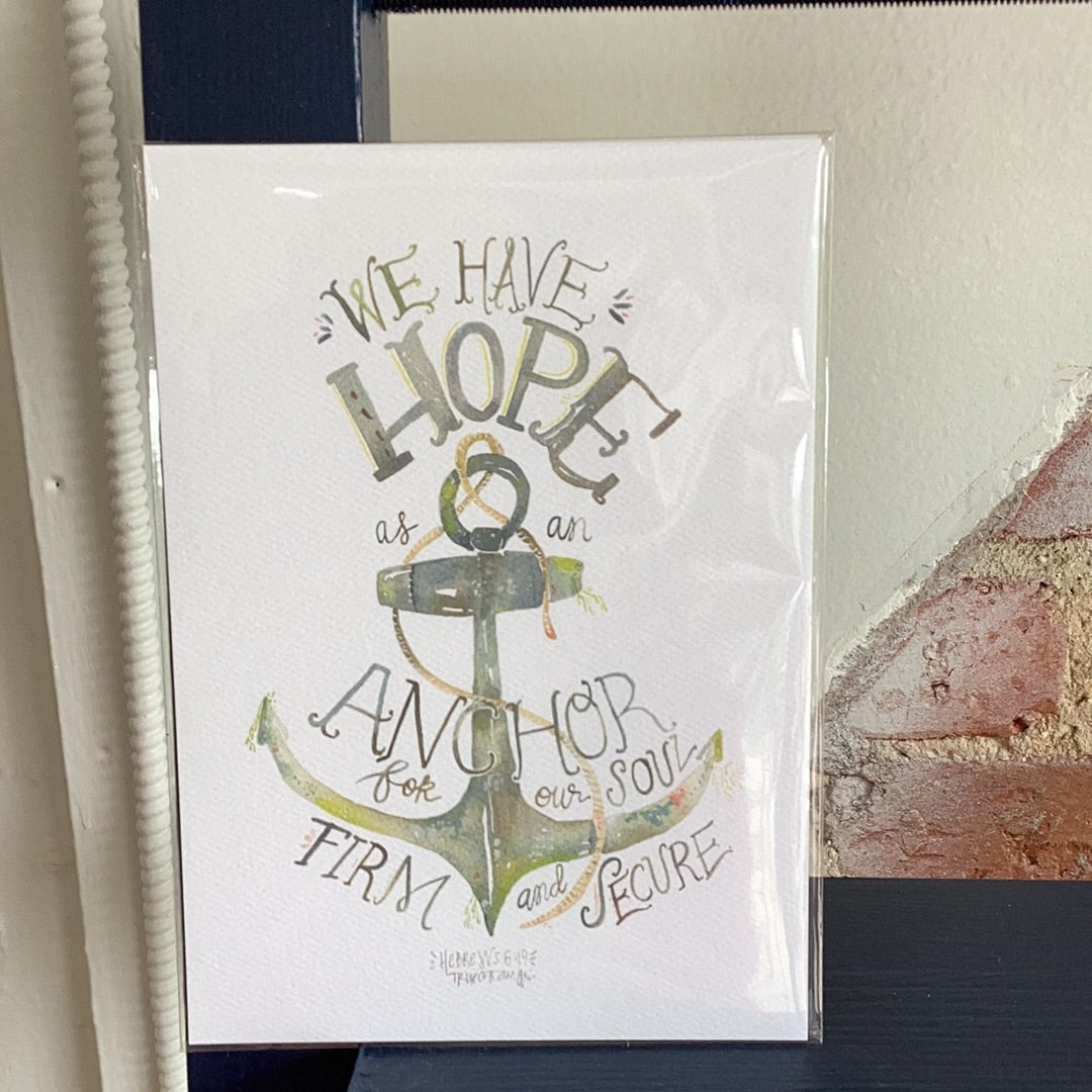Hope Anchor Print