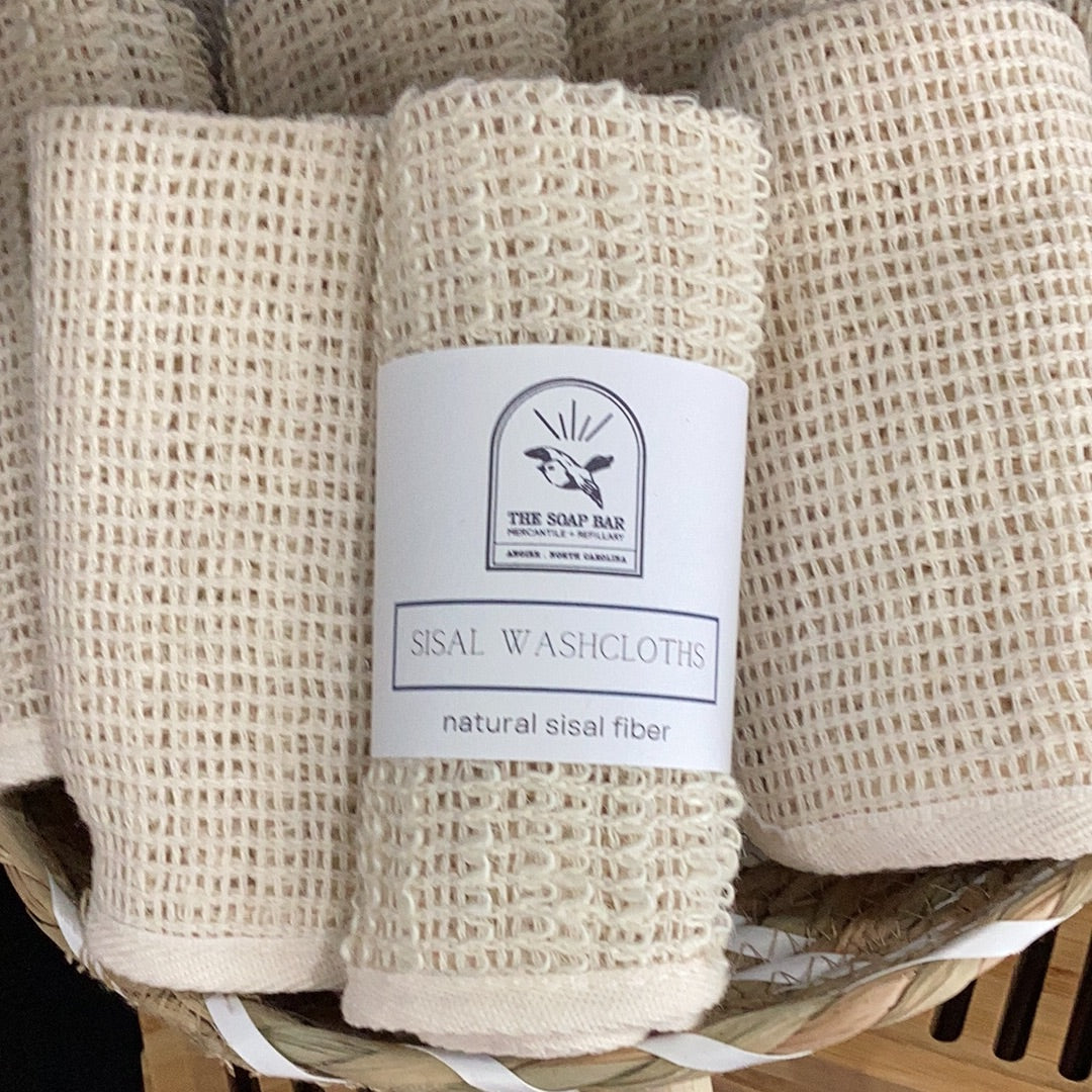 Sisal Washcloth