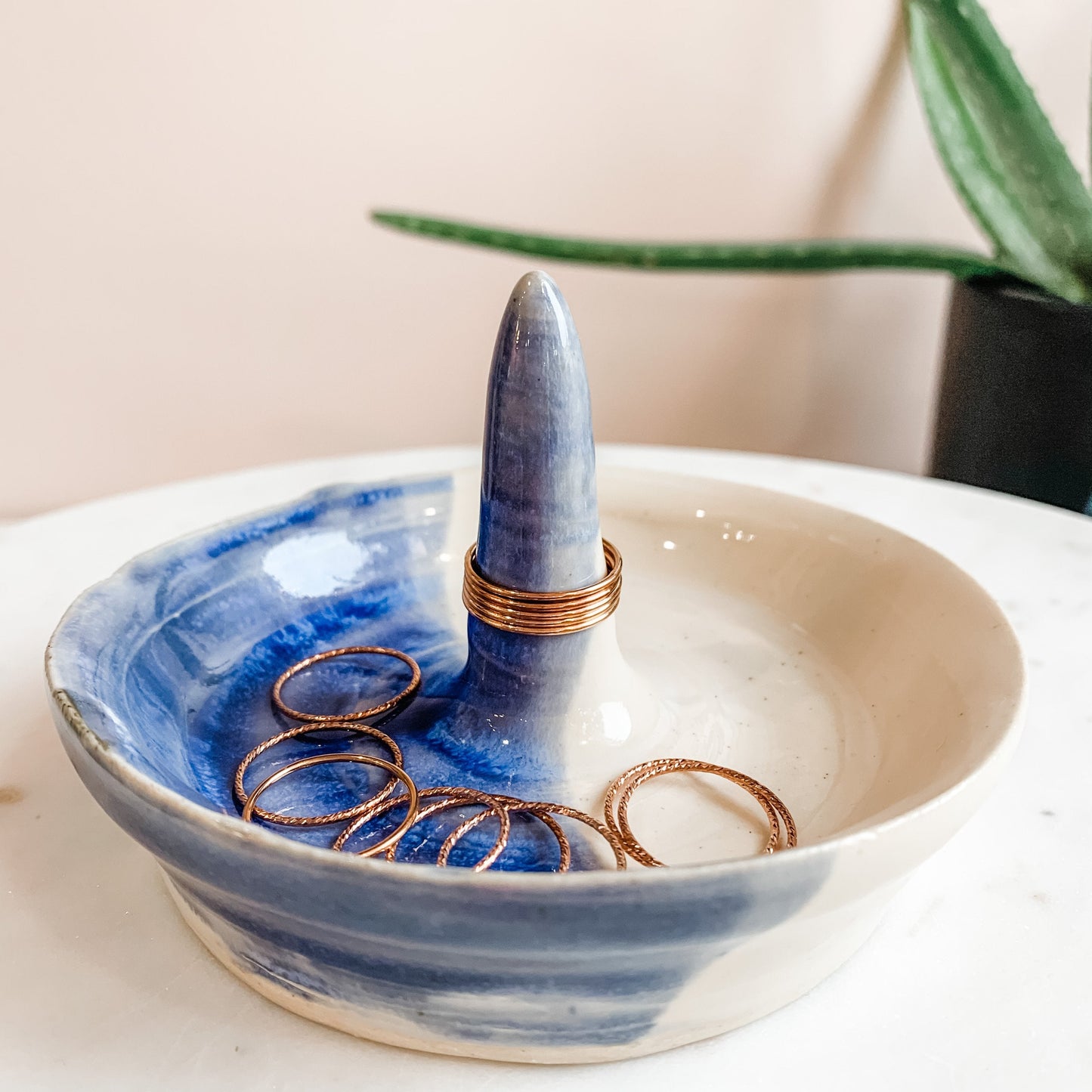 Rose Gold Smooth Stacking Ring