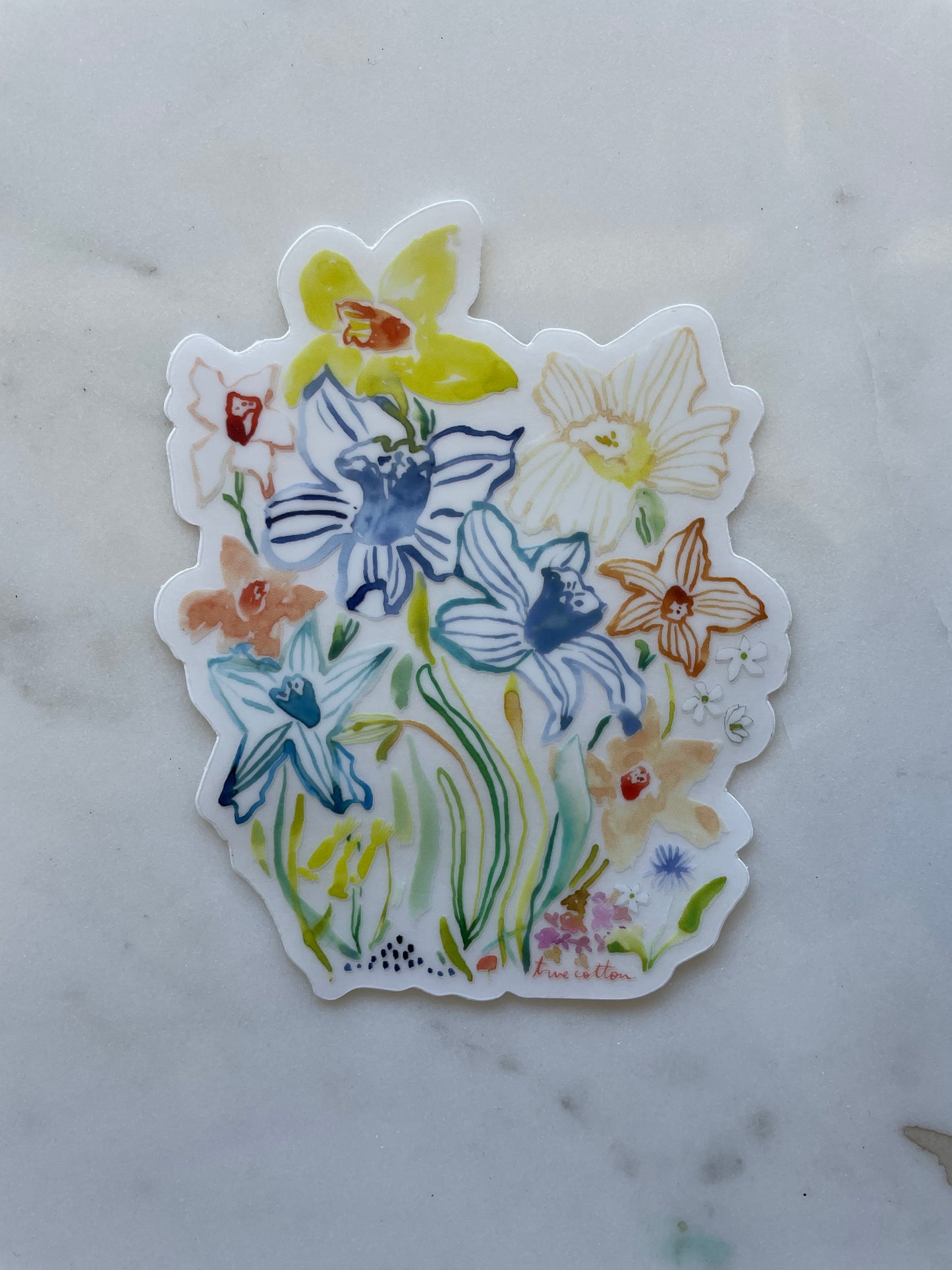 Flower Sticker