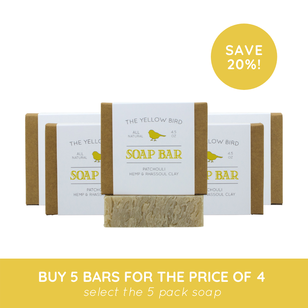 Patchouli, Hemp, Clay Soap Bar
