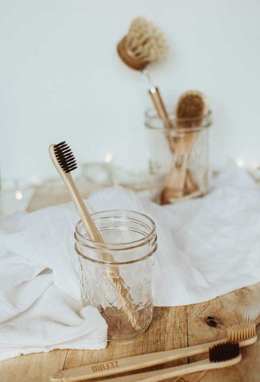 Charcoal Bamboo Toothbrush