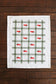 Red Truck Christmas Tree Tea Towel