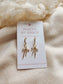 Mini Gold Bow Huggie Earrings
