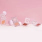 Organic blush: Peach pink