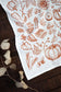 Autumn Woods Pumpkin Tea Towel