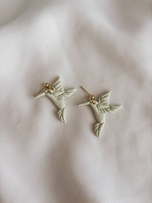 Spring Hummingbird Earrings