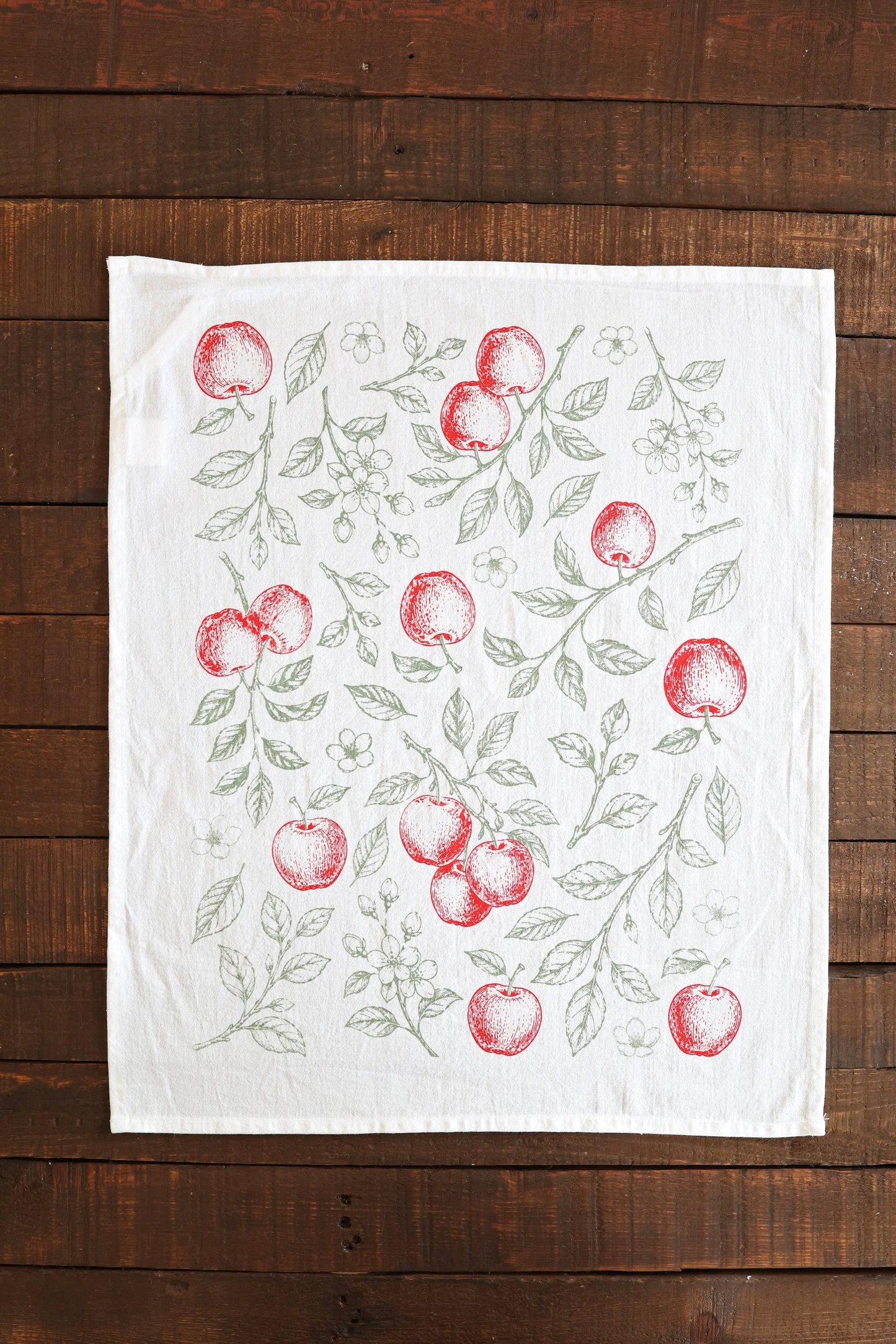 Apple Orchard Tea Towel