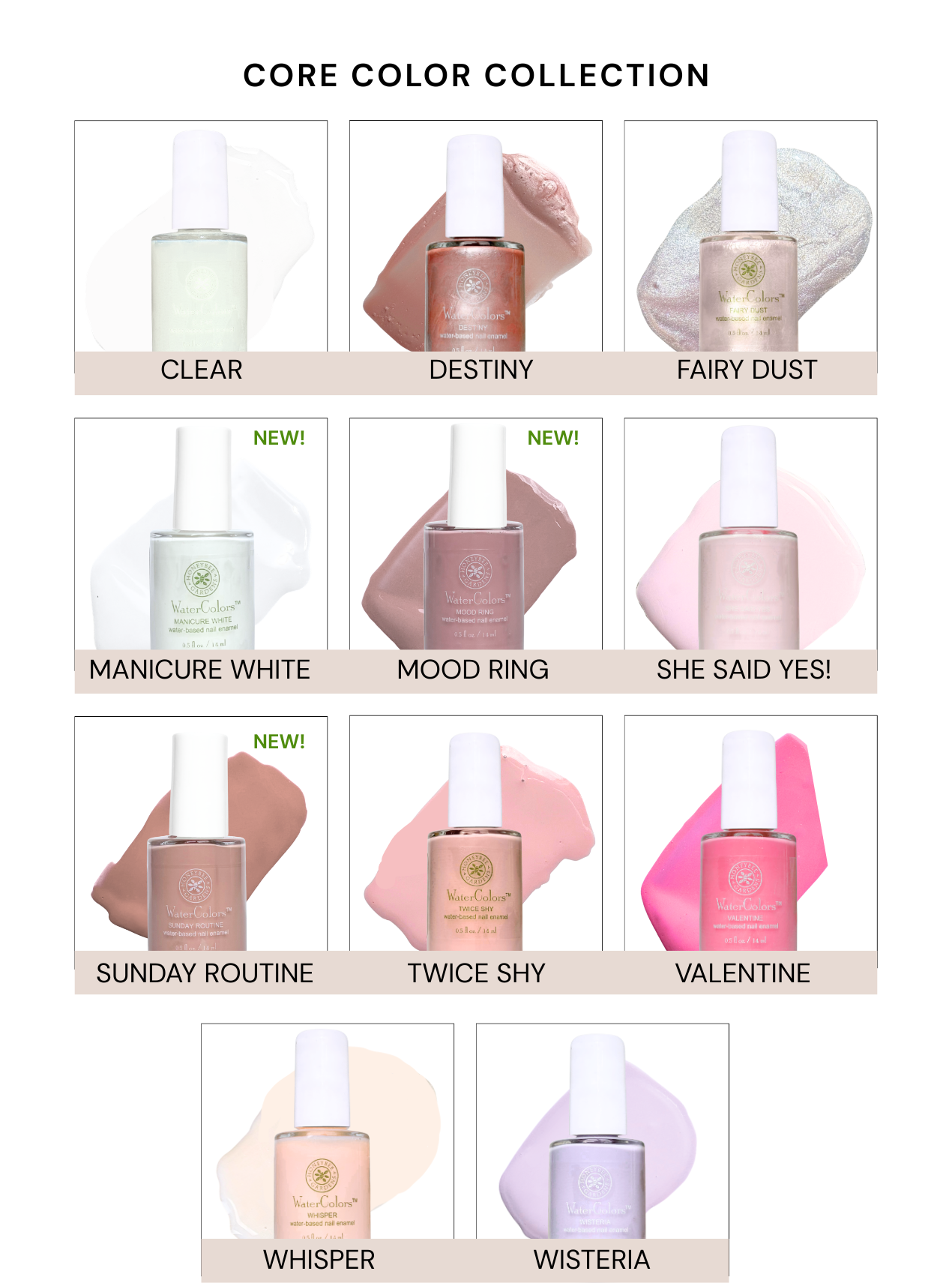 WaterColors Nail Enamel