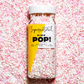 Dye-Free Pink Pop! Nonpareils Sprinkles