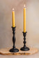 Pair of Hand-Dipped Beeswax Taper Candles