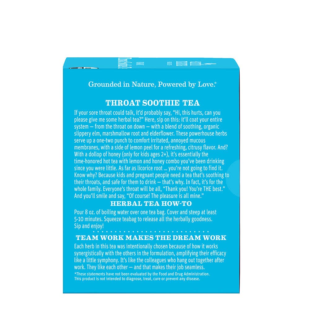 Organic Throat Soothie® Tea