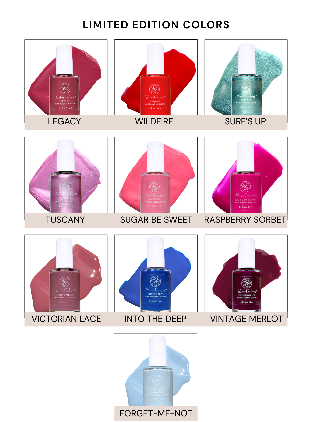 WaterColors Nail Enamel
