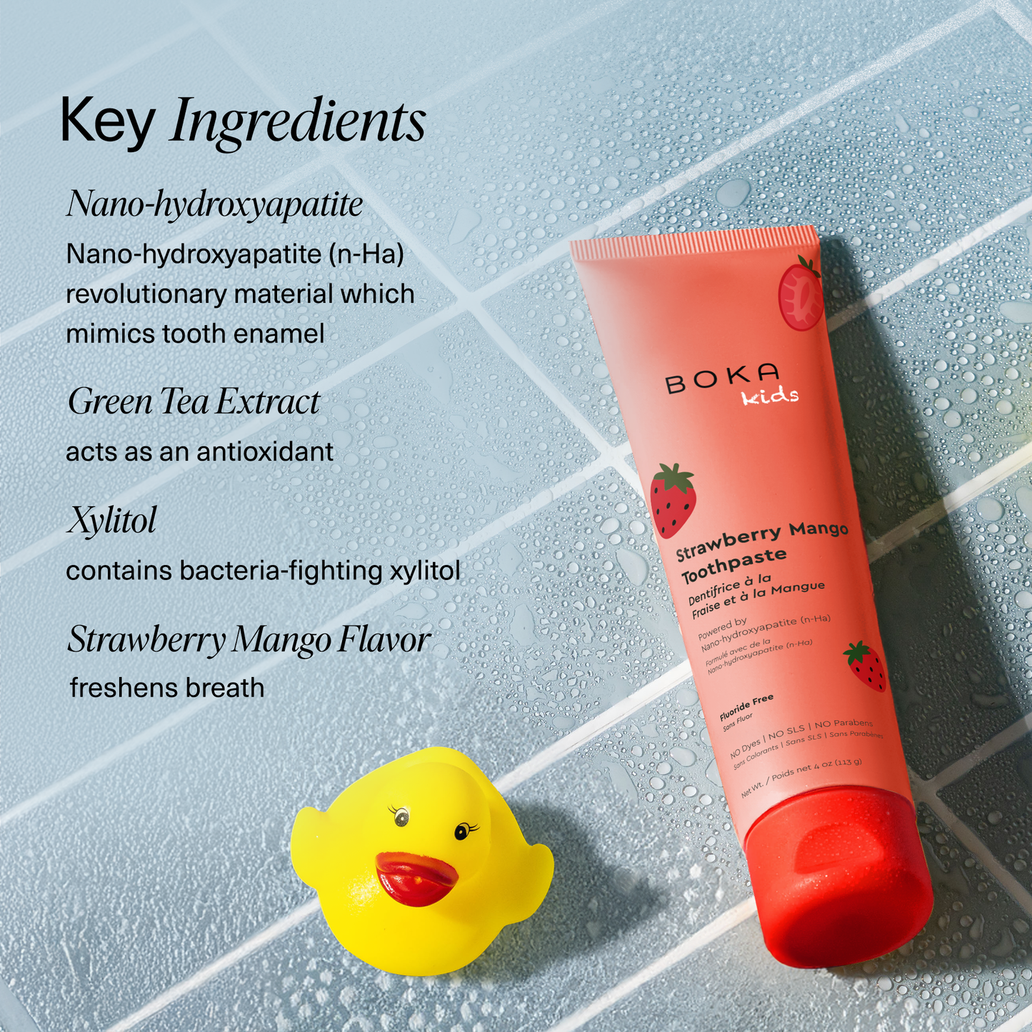 Strawberry Mango n-Ha Toothpaste