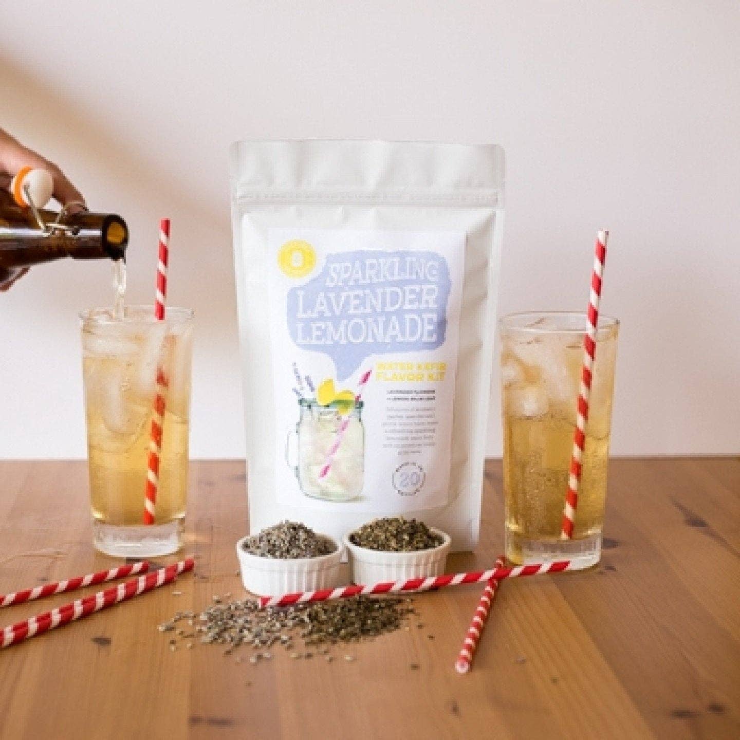 Sparkling Lavender Lemonade Water Kefir Flavor Kit