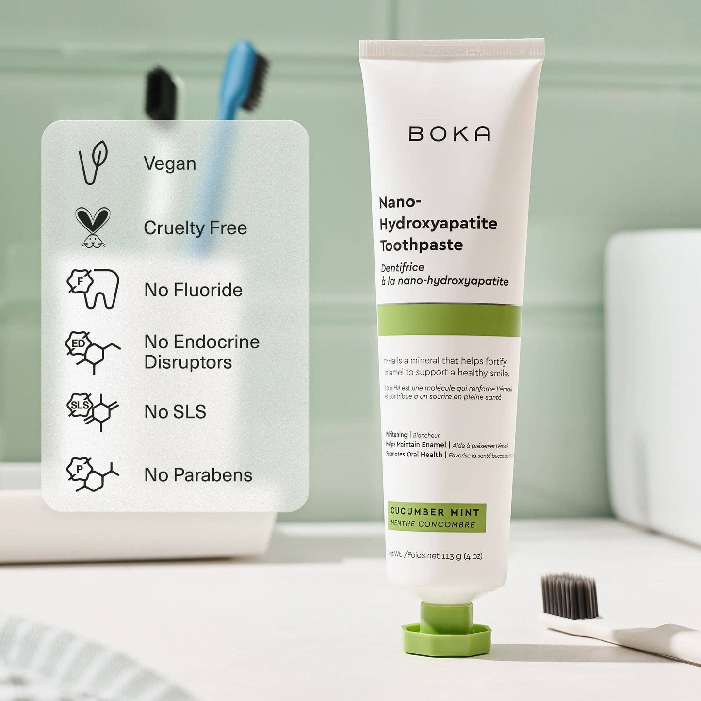 Cucumber Mint n-Ha Toothpaste