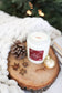 Cranberry and Fig Fall Candle | Wood Wick Soy Candle