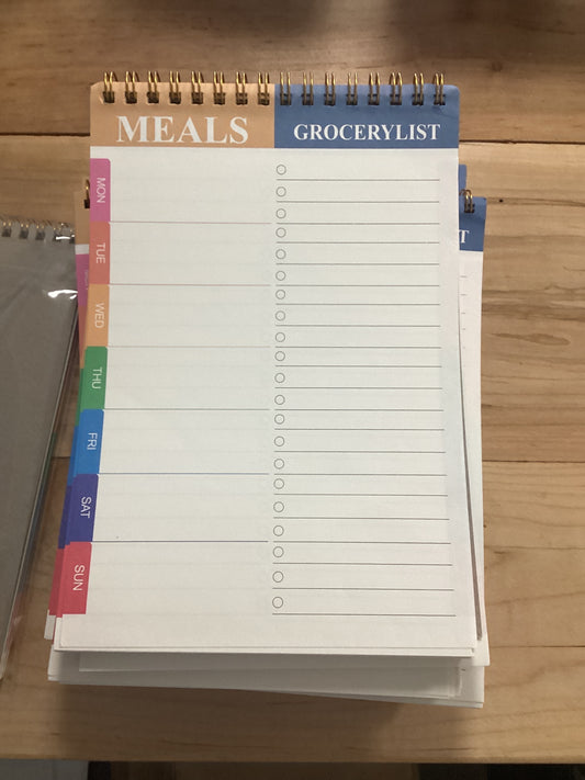 Menu + Grocery List
