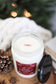Cranberry and Fig Fall Candle | Wood Wick Soy Candle