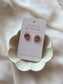 Strawberry Studs I Strawberries, Strawberry Clay Earrings