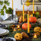 Pair of Hand-Dipped Beeswax Taper Candles