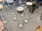 Glass Drinking Bottle with Lid