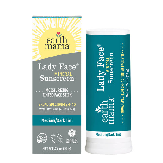 Lady Face Mineral Sunscreen Face Stick SPF 40