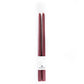 Pair of Hand-Dipped Beeswax Taper Candles: 10" / Red
