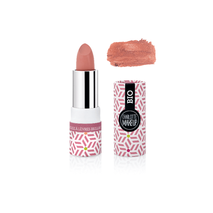 The organic shiny lipstick