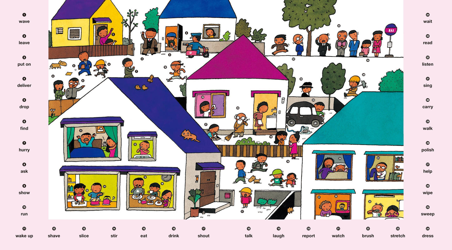 Taro Gomi's Big Book of Verbs