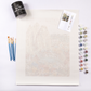 Spring Garden by Hebe Studio Paint by Numbers Deluxe