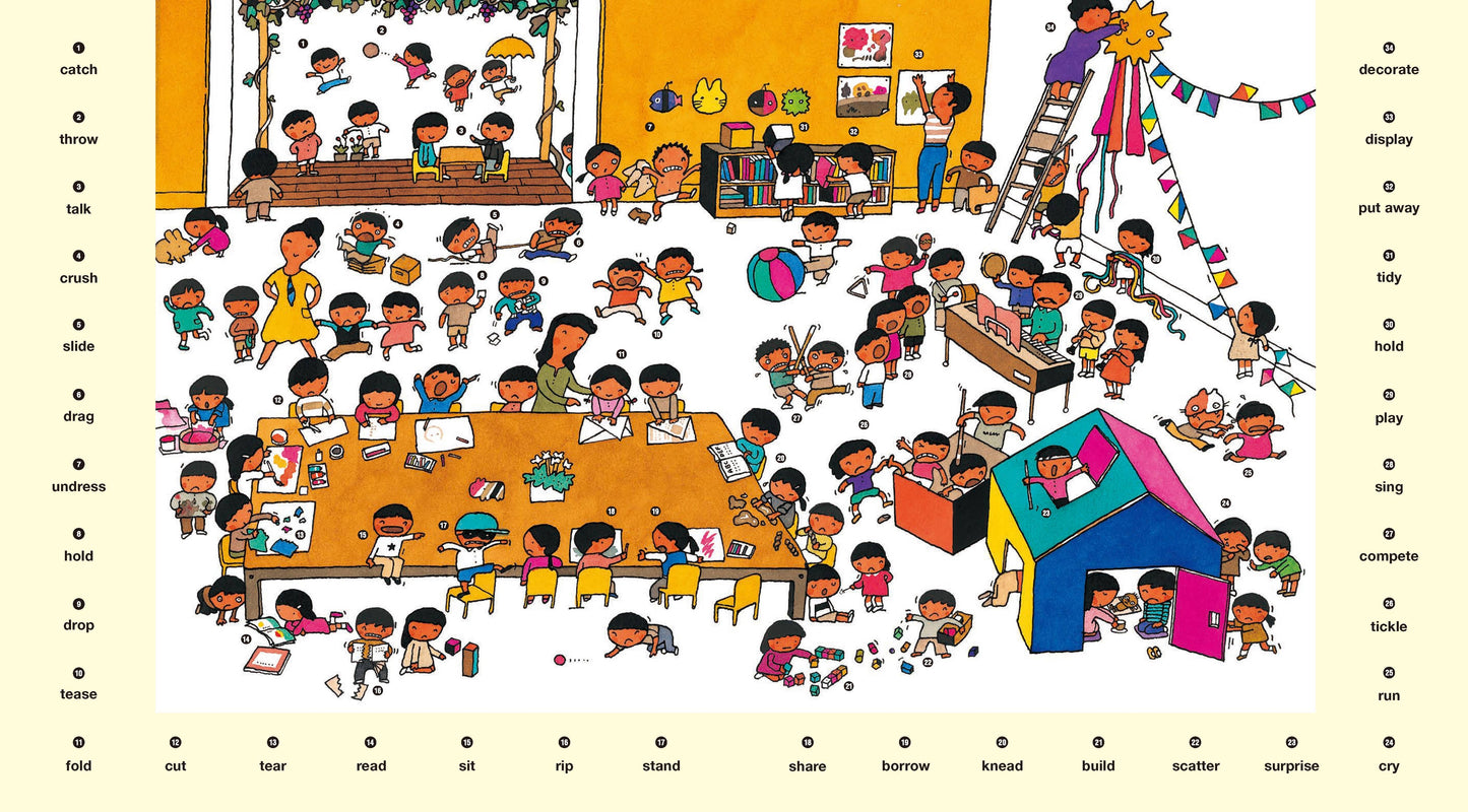 Taro Gomi's Big Book of Verbs