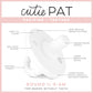Cutie PAT Round (0-6m) Pacifier + Teether