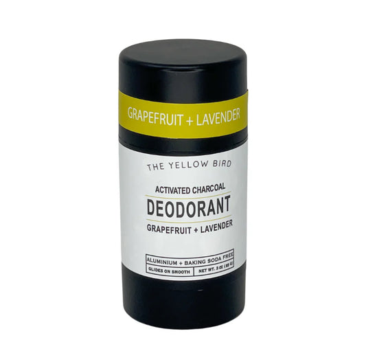 Activated Charcoal Grapefruit Lavender deodorant