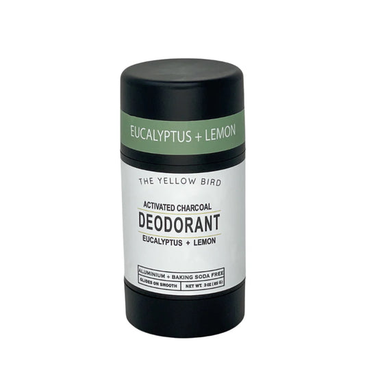 Activated Charcoal Eucalyptus + Lemon Deodorant