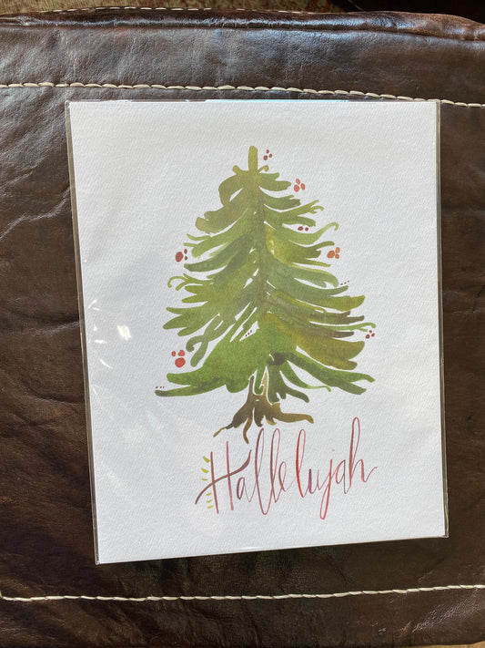 Hallelujah print