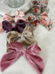 velvet bow