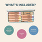 Pastel Mix Watercolour Pencils Set