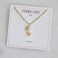 Birth Flower Necklaces - Waterproof