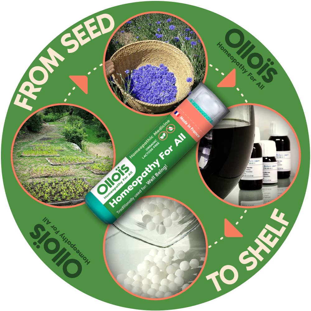 Olloïs Chamomilla 30C Vegan Organic, 80 Homeopathic Pellets