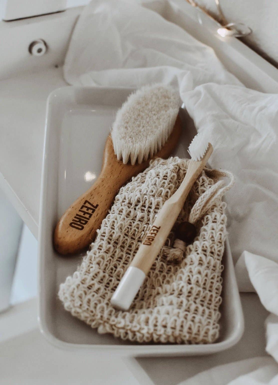 Bamboo Kid's Toothbrush - Blue