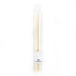 Pair of Hand-Dipped Beeswax Taper Candles: 10" / Black