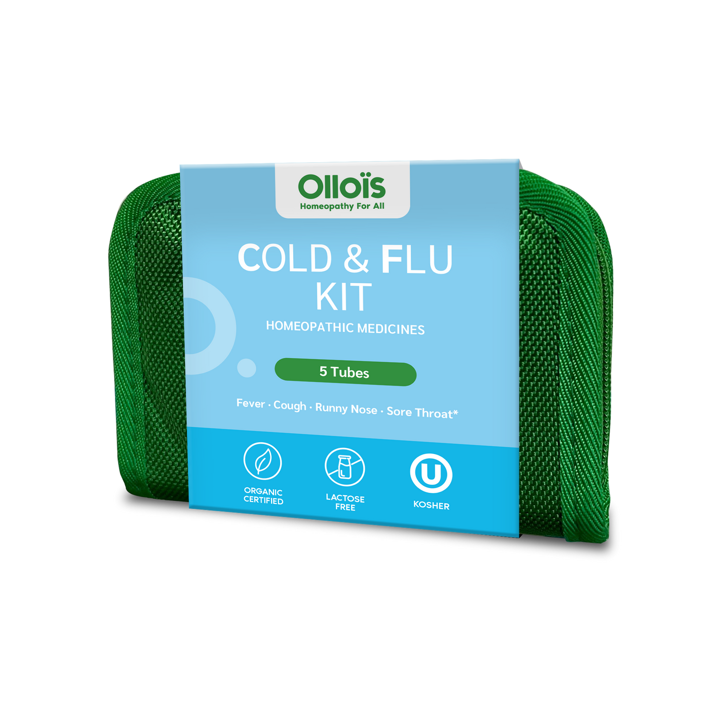 OlloKit Cold & Flu - 5 Homeopathic Remedies